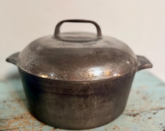 Tostador de horno holandés Vintage Wagner Ware Sidney -O- Magnalite 4248-P.