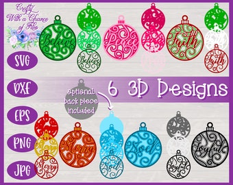 Download 3d Ornament Svg Etsy PSD Mockup Templates