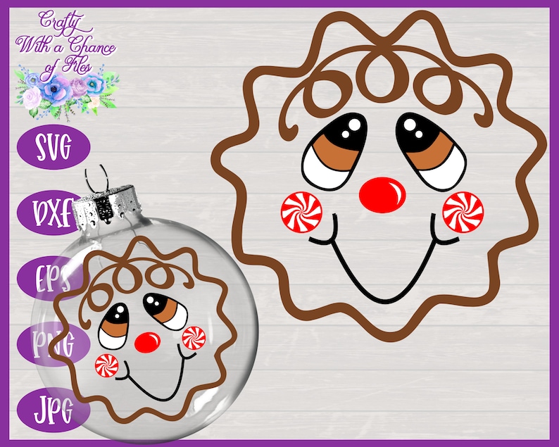 Free Free 253 Gingerbread Ornaments Svg SVG PNG EPS DXF File