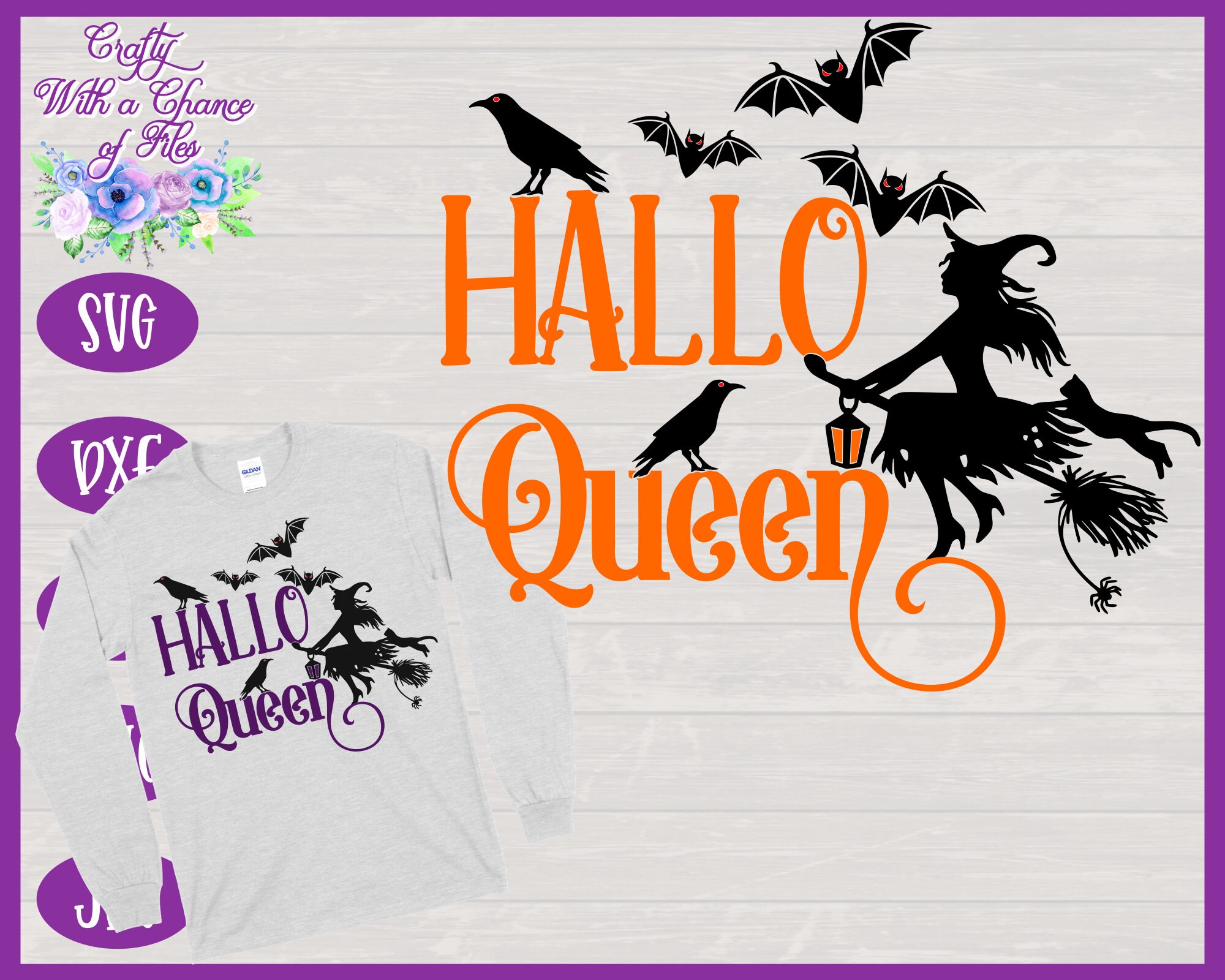 Download Halloween Svg Hallo Queen Svg Halloween Witch Svg Etsy