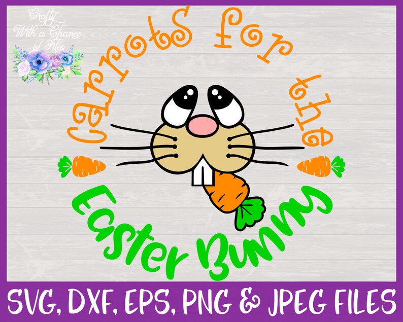 Download Easter SVG Carrots For The Easter Bunny SVG Easter Plate ...