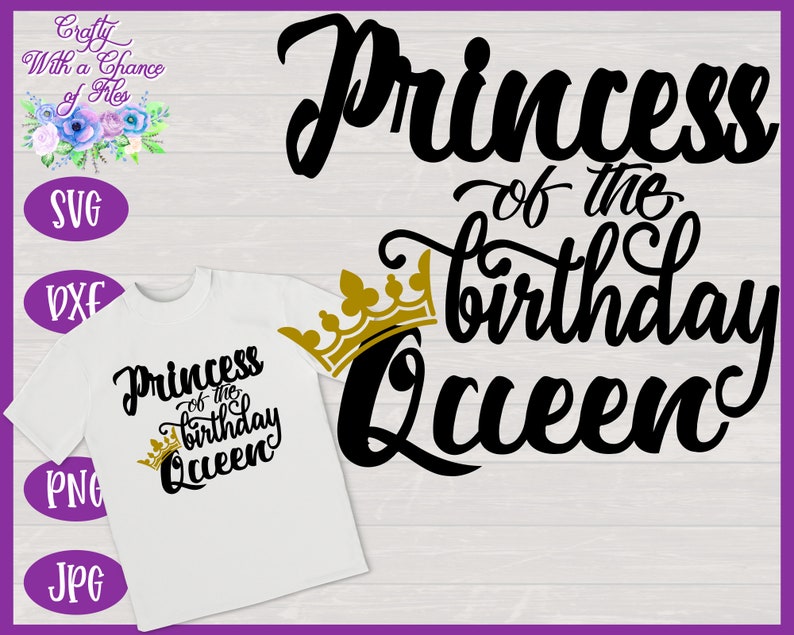 Free Free 73 Princess Birthday Shirt Svg SVG PNG EPS DXF File