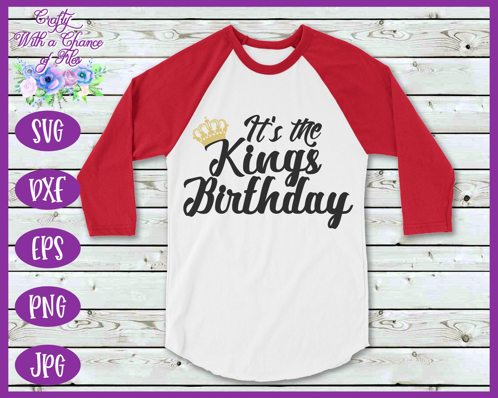 Birthday King SVG It's the Kings Birthday SVG Matching Etsy
