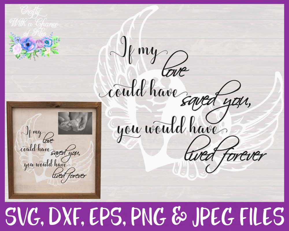 Miscarriage Infant Loss SVG Infant Memorial Design | Etsy