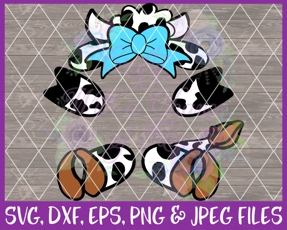 Download Monogram SVG Animal SVG Farm SVG Cow Svg Cow Monogram Svg ...