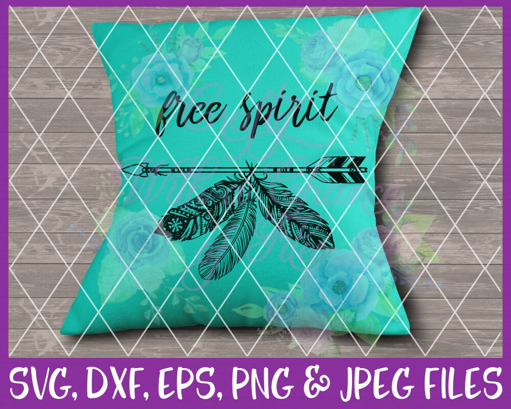 Download Free Spirit SVG Arrow Feather SVG Tribal SVG Digital ...