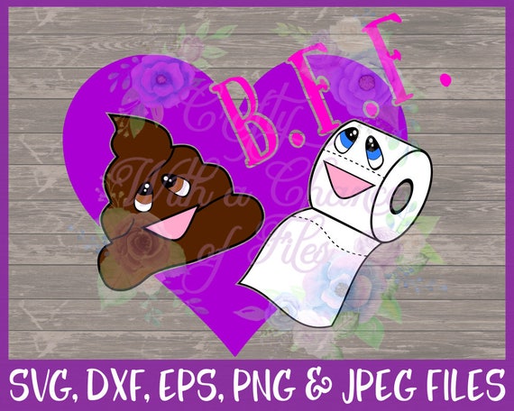 Download Items similar to BFF SVG Best Friends SVG Toilet Paper Svg ...