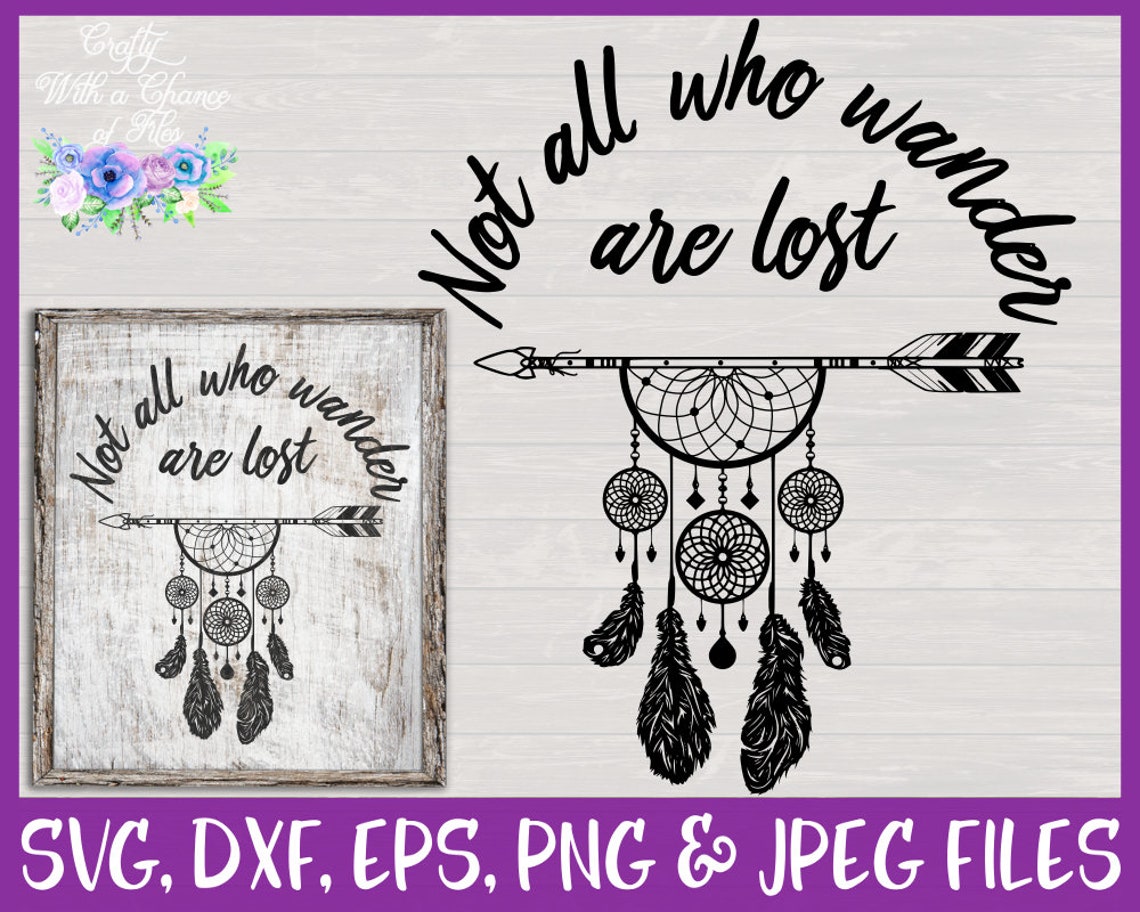 Download Dream Catcher SVG Boho Arrow SVG Dreamcatcher Tribal | Etsy