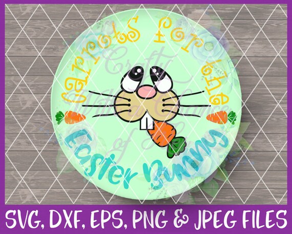 Download Easter Plate SVG Carrots For The Easter Bunny Svg Bunny ...