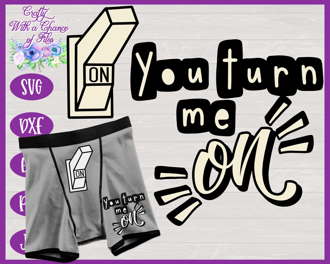Men custom face shorts boxer underwear boxers property funny print zipper belongs boyfriend personalized arse briefs valentines husband fine gift Mens Underwear SVG Valentine's Day SVG You Turn Me On | Etsy