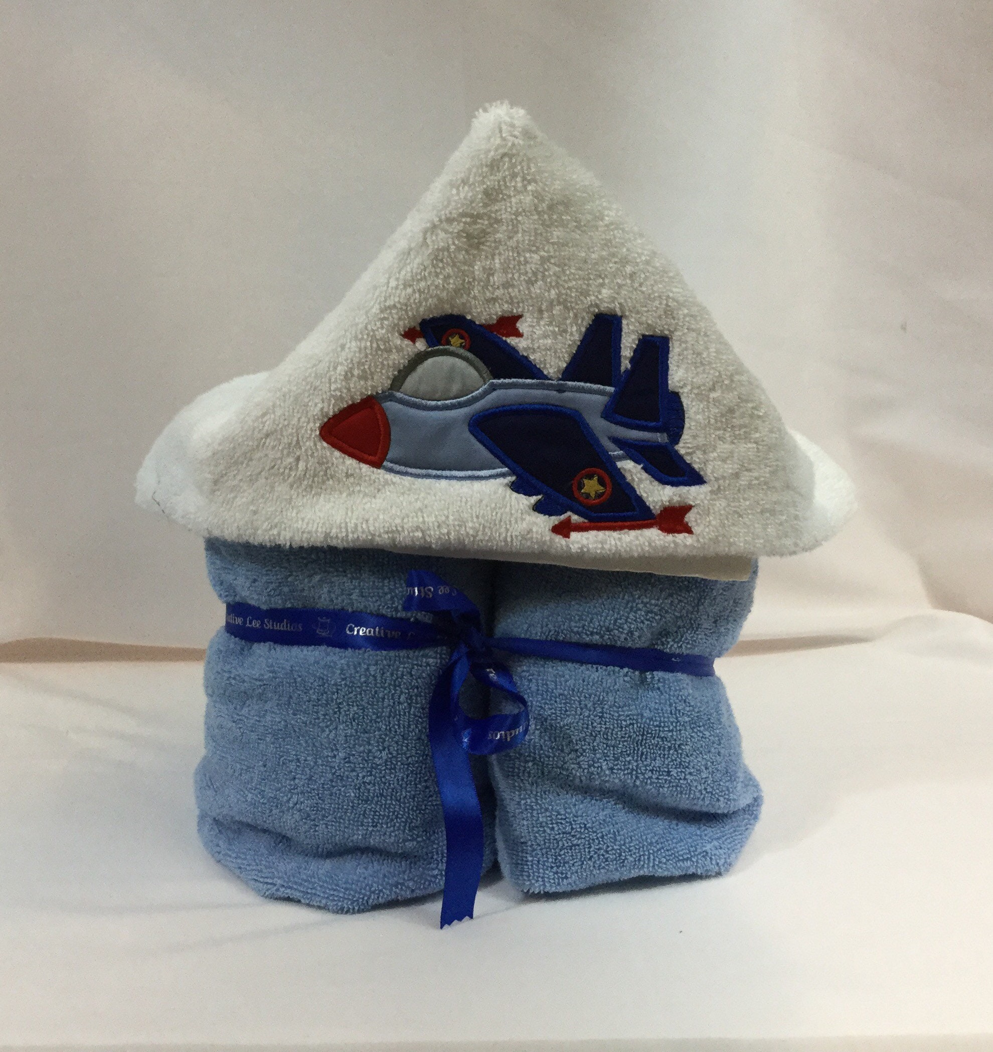 Fighter Jet Plane Hooded Towel for Kids, FREE SHIPPING, Full Size Bath