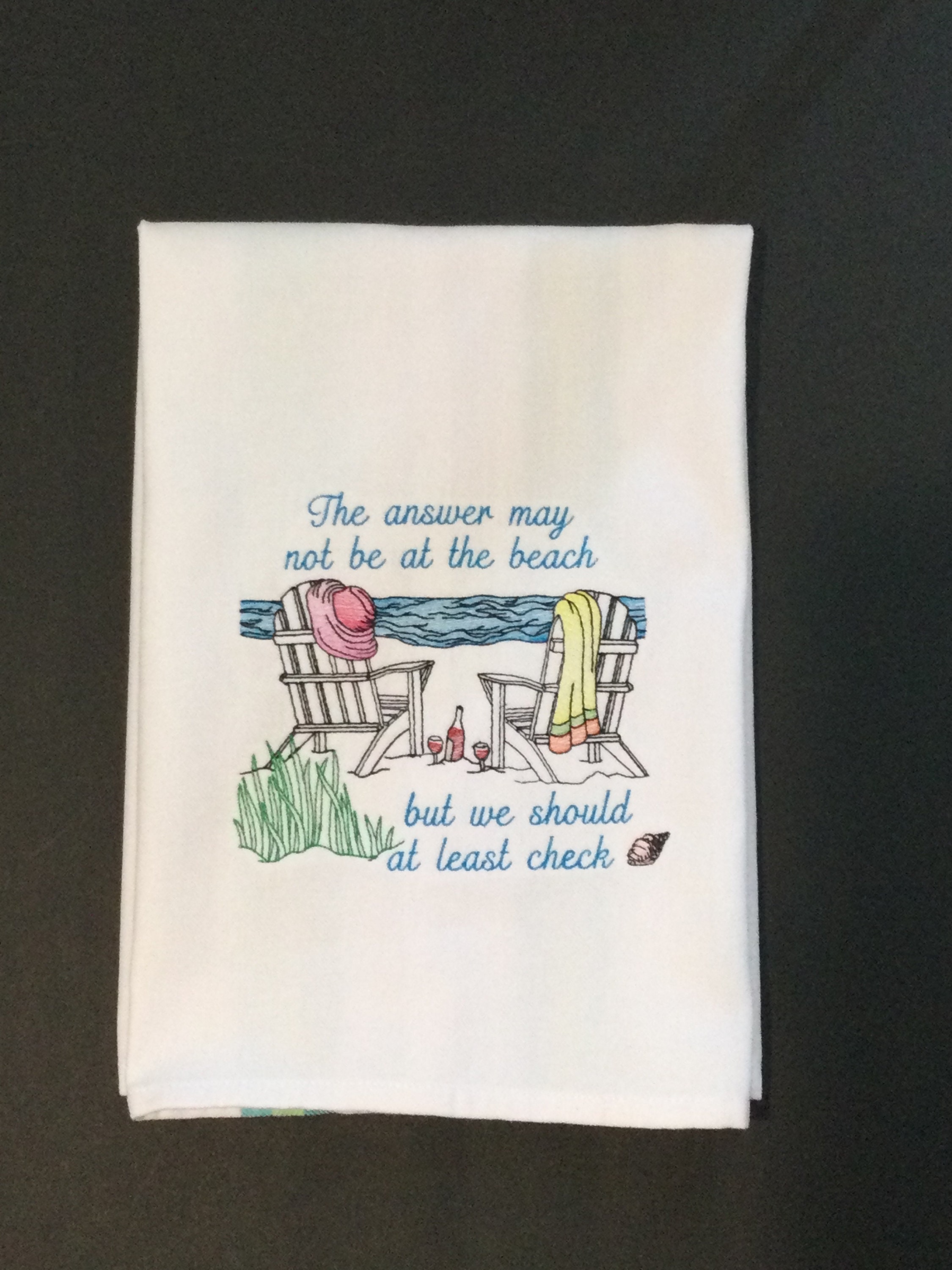 Beach Style Dish Towels