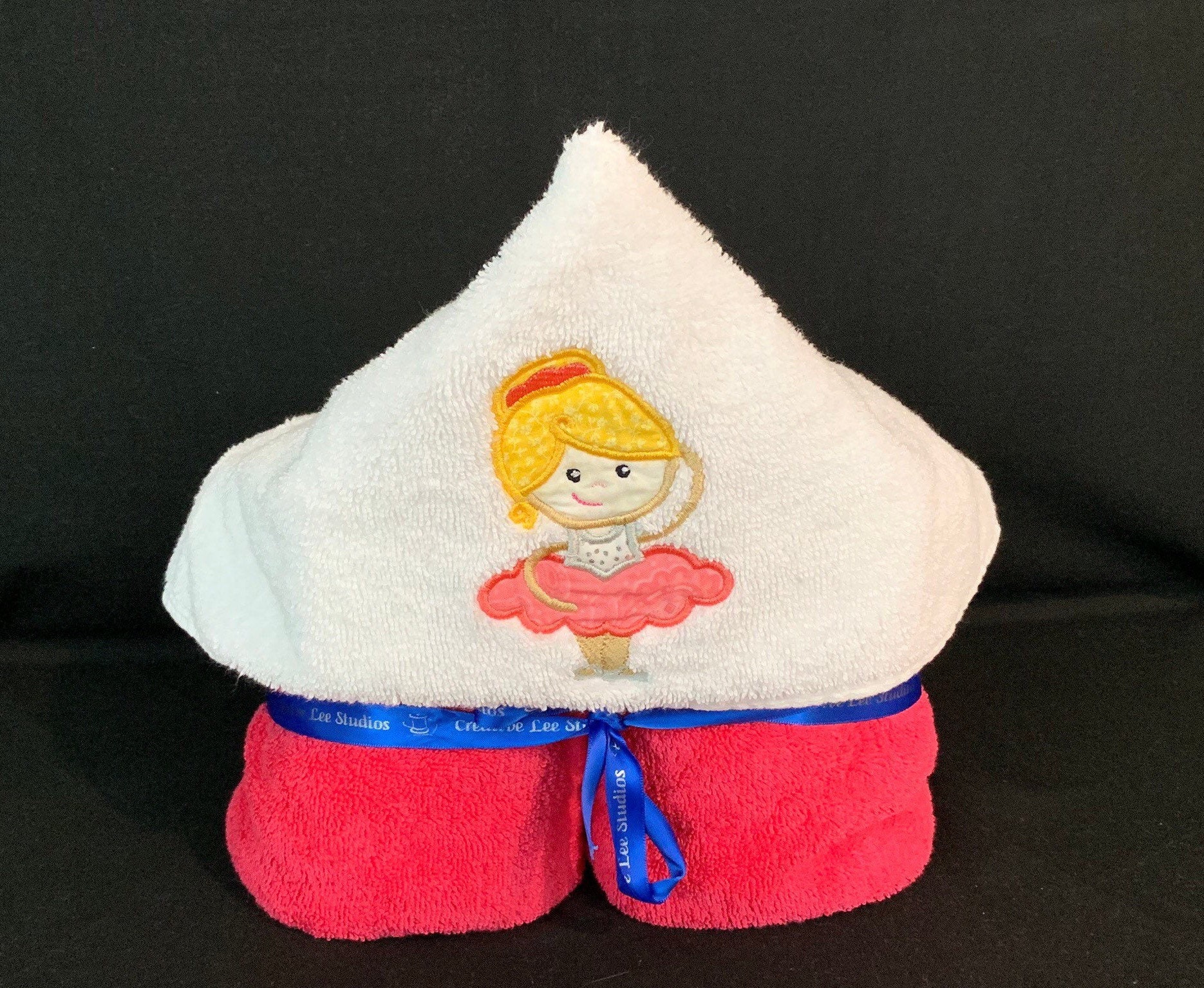 Princess Ballerina Hooded Towel for Kids, FREE SHIPPING, Full Size