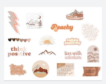Pegatinas boho