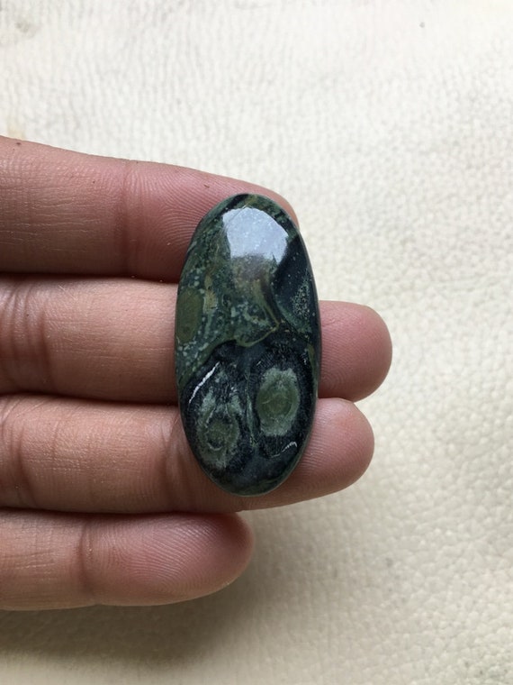 Star Galaxy Gemstone Cabochon Oval Shape Handmade