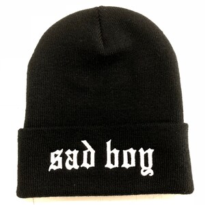 Sad Girl/Boy Beanie image 3