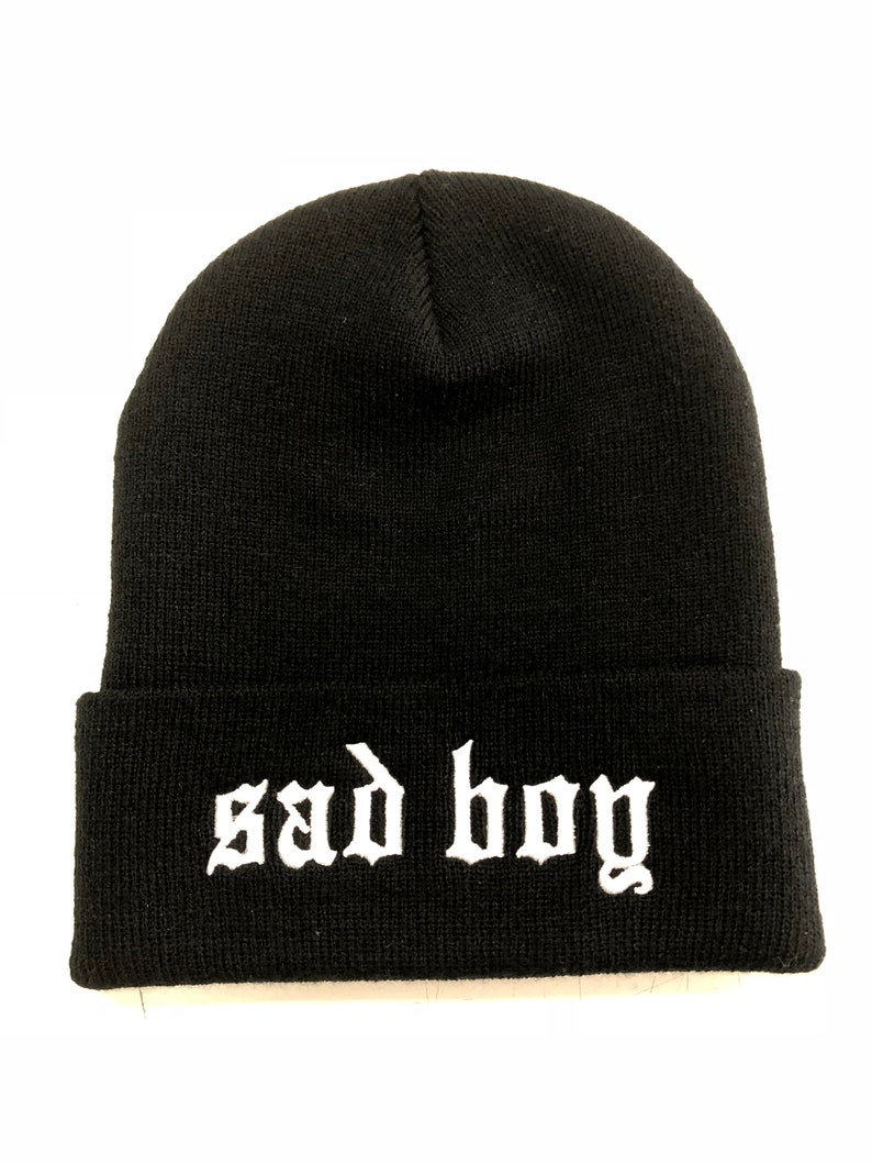 Sad Girl/Boy Beanie image 3