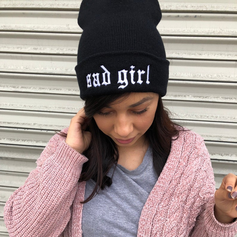 Sad Girl/Boy Beanie image 2