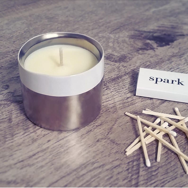 Spark Candles PURE Peppermint Palmarosa Eucalyptus Etsy