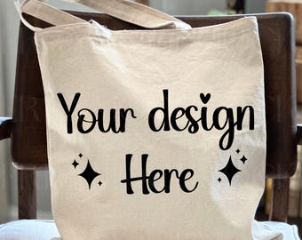 Boho Canvas Tote Bag Mockup: Liberty Bag (Digital Download)