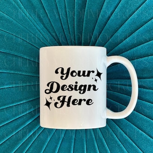 White Mug Mockup 11 oz Ceramic Mug Mockup White Coffee Mug Cozy Styled Stock Photo Winter Mug Mockup Fall Mug Digital PNG