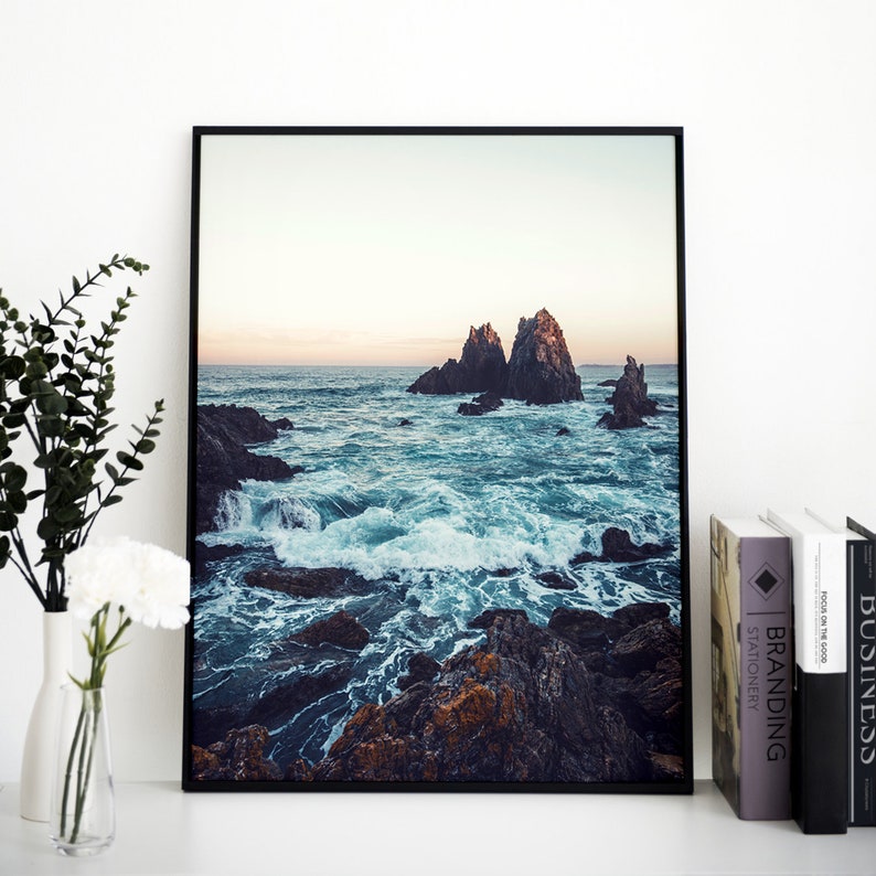 PRINTABLE // Ocean Wall Art Quote And Ocean Art Print Wall Etsy