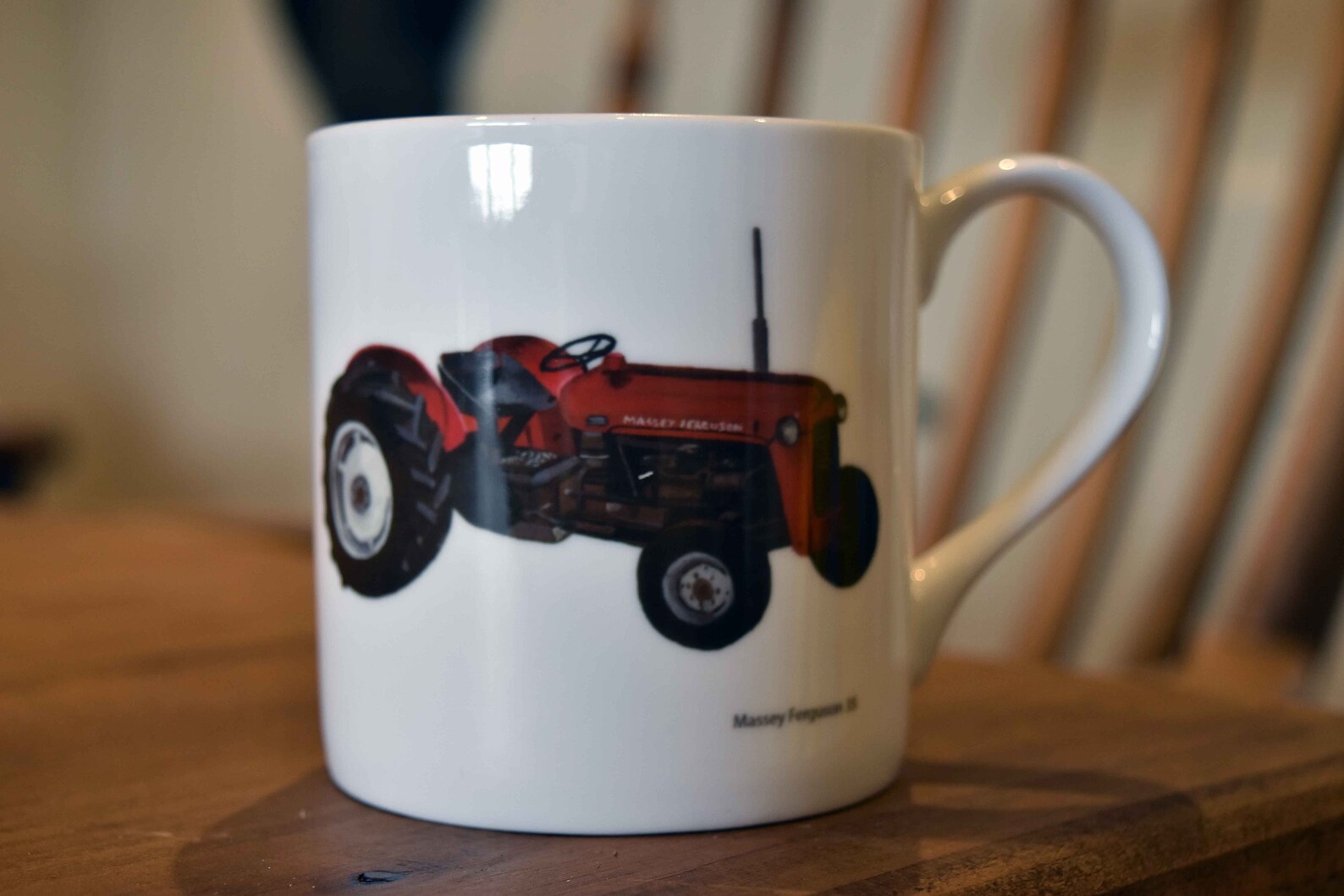 Tractor Massey Ferguson 35 Mug, Bone China Mug, Red Tractor, Gifts for