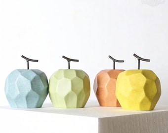Apple Figurine Fruit Model Home Decor - Modern Apple Design Artificial Fruit Apple Home Decor