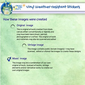May include: A green tick next to the text "Mixed Image" indicates that this image is a combination of original artwork, licensed artworks, vintage elements, and derivative works. The text explains that the image may be a combination of our own original artwork, licensed artworks, vintage elements and/or derivative works to create our own original images.