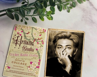 Set #4 Bangtan photocards 8 card pack | historically inspired | BTS hand made by ARMY Arirang concert freebies meetup event gift bulk option