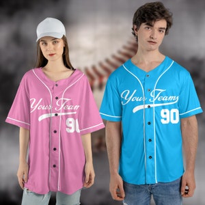 Personalized Team Name And Number Baseball Jersey, Custom Baseball Jersey Shirt, Baseball Jersey Uniform For Baseball Fans Baseball Lovers