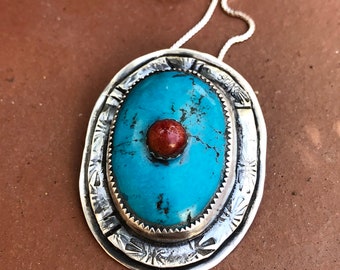 turquoise pendant