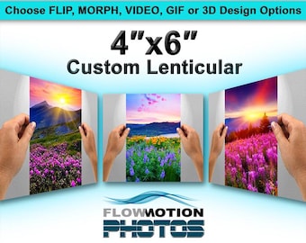 Custom Lenticular - 4"x6"
