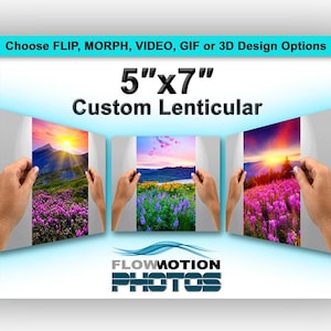 Custom Lenticular - 5"x7"