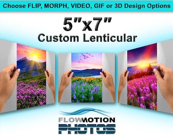 Custom Lenticular - 5"x7"