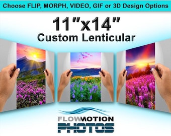 Custom Lenticular - 11"x14" POSTER