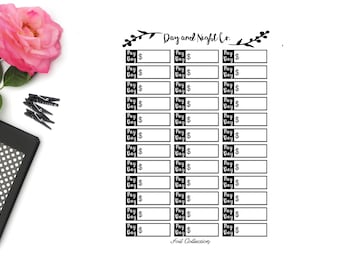 Foiled Custom Pay Day, Planner Stickers