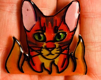 Warrior Cats Firestar Pin