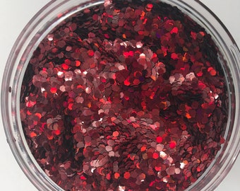 2mm Cabernet Glitter-Safe for Face and Body