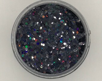 2mm Black Diamonds Glitter-Safe for Face and Body