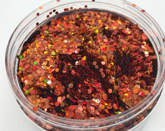 2mm Burning Ember Glitter-Safe for Face and Body