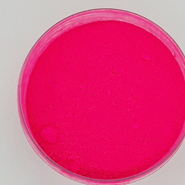 Pink Spandex Fluorescent Neon Pigment-Safe for Face and Body