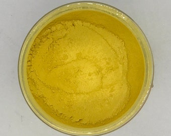 Citrine Mica Pigment-Safe for Face and Body
