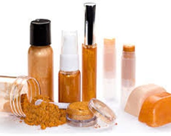 Orange Mica Pigment Collection-Safe for Face and Body