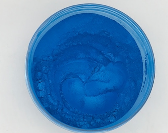 Electric Blue Mica Pigment-Safe for Face and Body