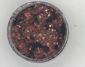 2mm Fudge Brownie Glitter-Safe for Face and Body