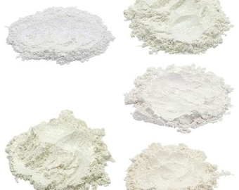 White Mica Pigment Collection-Safe for Face and Body