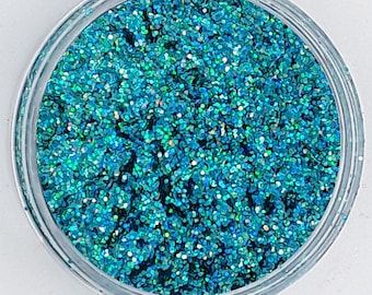 1mm Lagoon Glitter-Safe for Face and Body