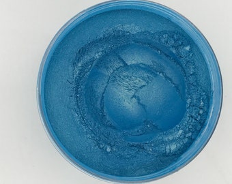 Sky Blue Mica Pigment-Safe for Face and Body