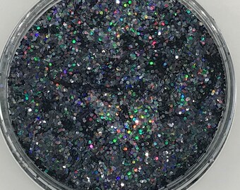 1 mm Black Diamonds Glitter-Safe for Face and Body